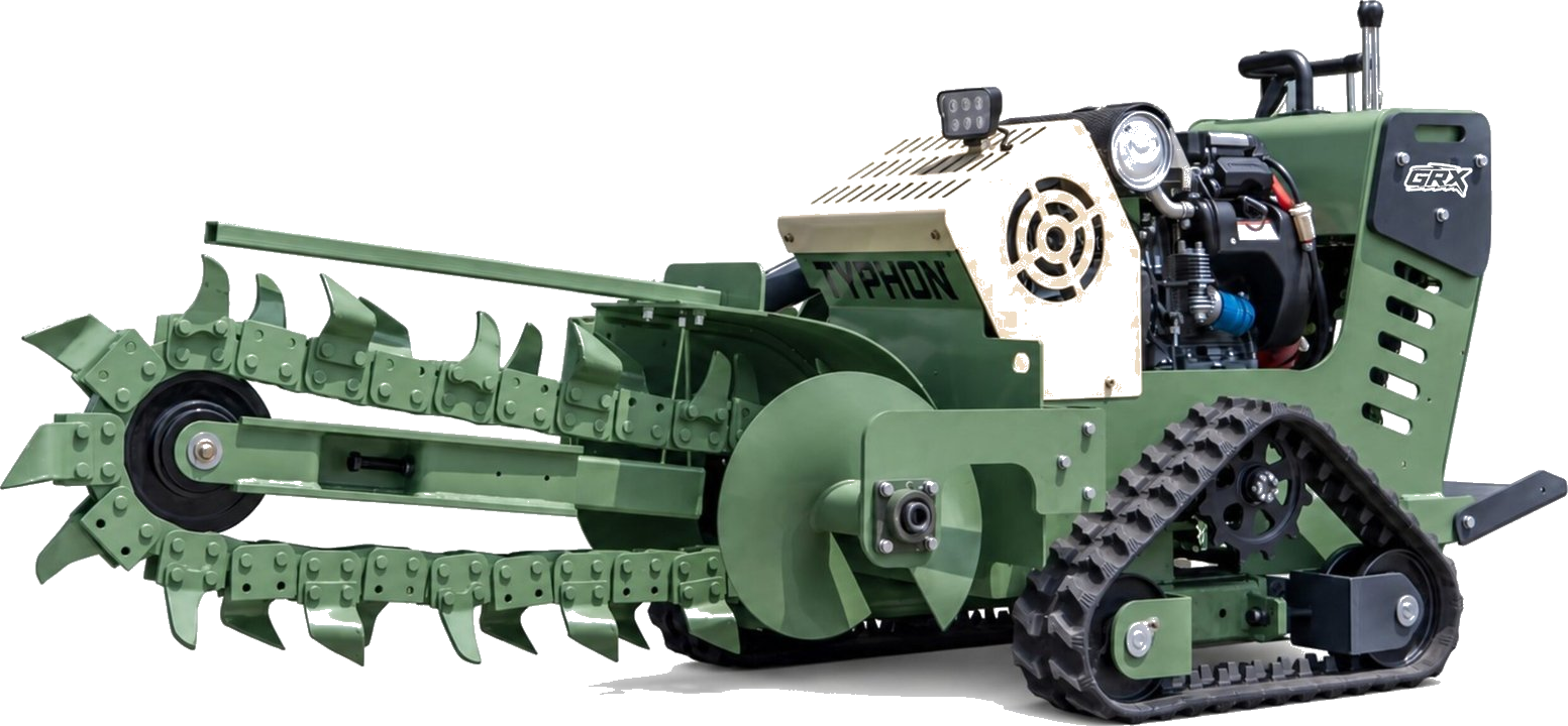 TYPHON Groundripper Tracked Trencher