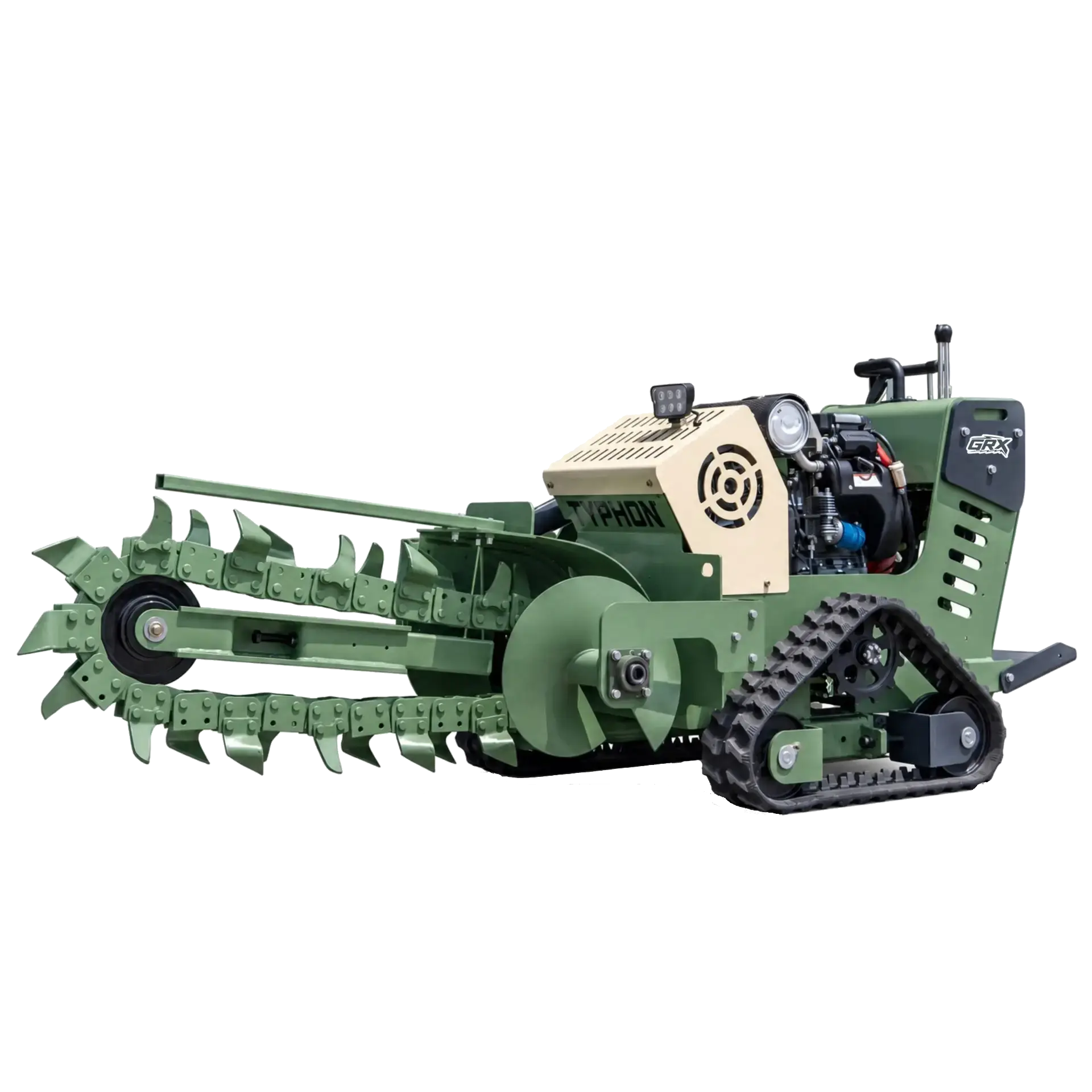 TYPHON Groundripper Tracked Trencher